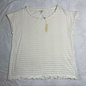 Max Studio Sleeveless Ribbed Top NWT